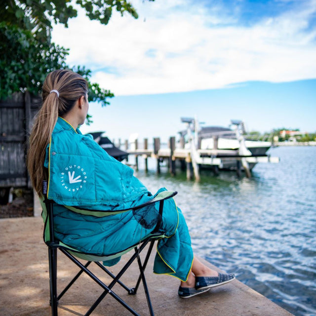 easthills outdoors down camping blanket winter chill