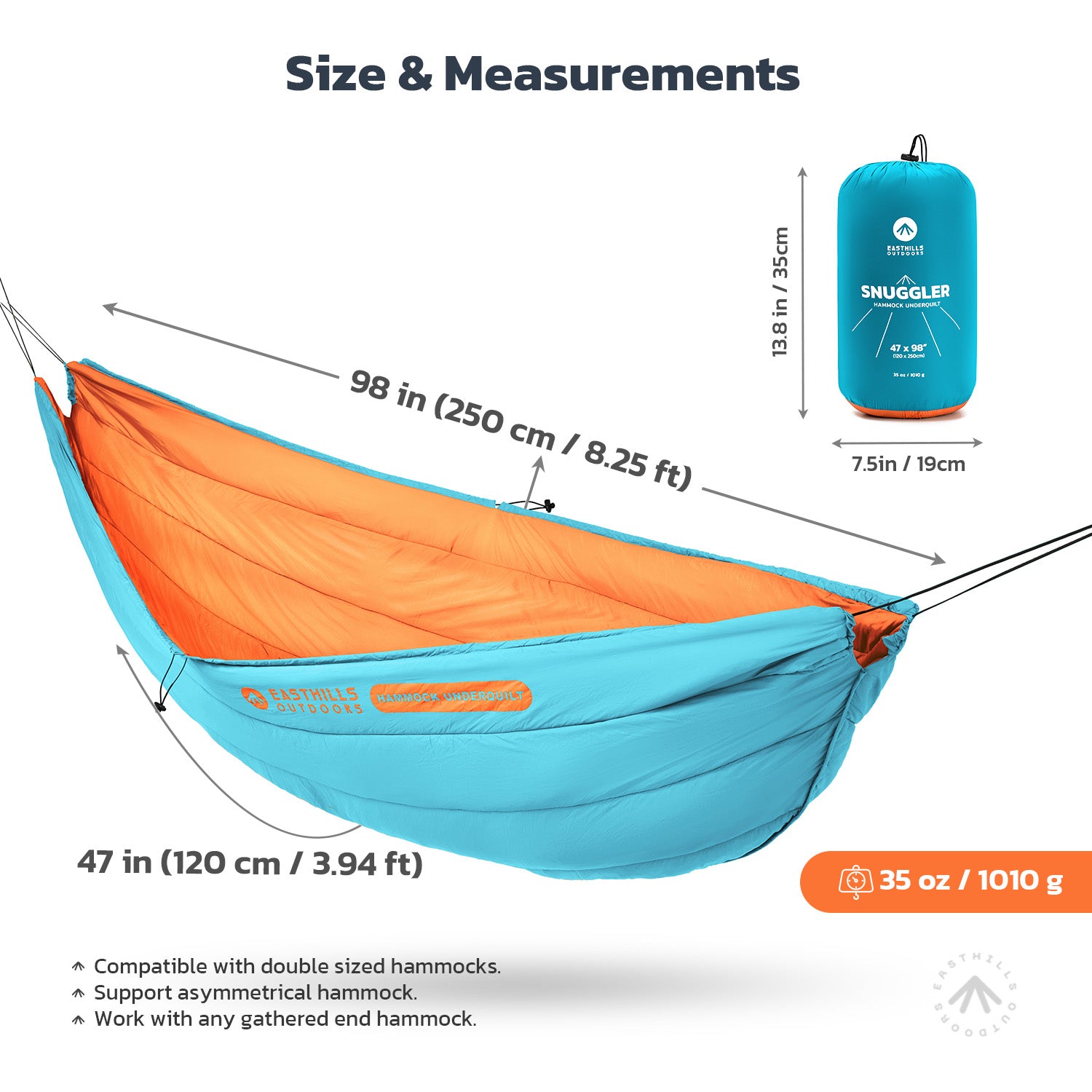 Snuggler Hammock Underquilt