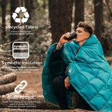 Synthetic Puffy Camping Blanket