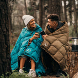 Down Puffy Camping Blanket