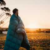 Synthetic Puffy Camping Blanket